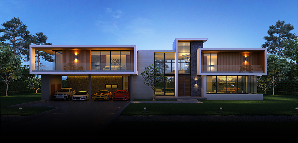 Elegant Series<br> <span>แบบบ้านที่สง่างาม โดดเด่นด้วยรูปลักษณ์ที่ดูภูมิฐาน สะท้อนรสนิยม <br> พื้นที่ใช้สอย 1,000 ตารางเมตร ขึ้นไป </span> Elegant Series